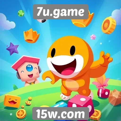 Variedade de jogos disponíveis em 7u.game